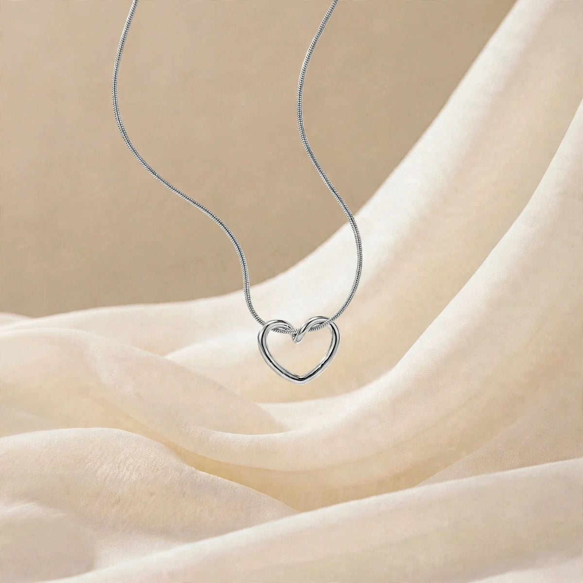 Open Heart Necklace packaging β Ideal Anniversary, Birthday or Valentine's Gift
